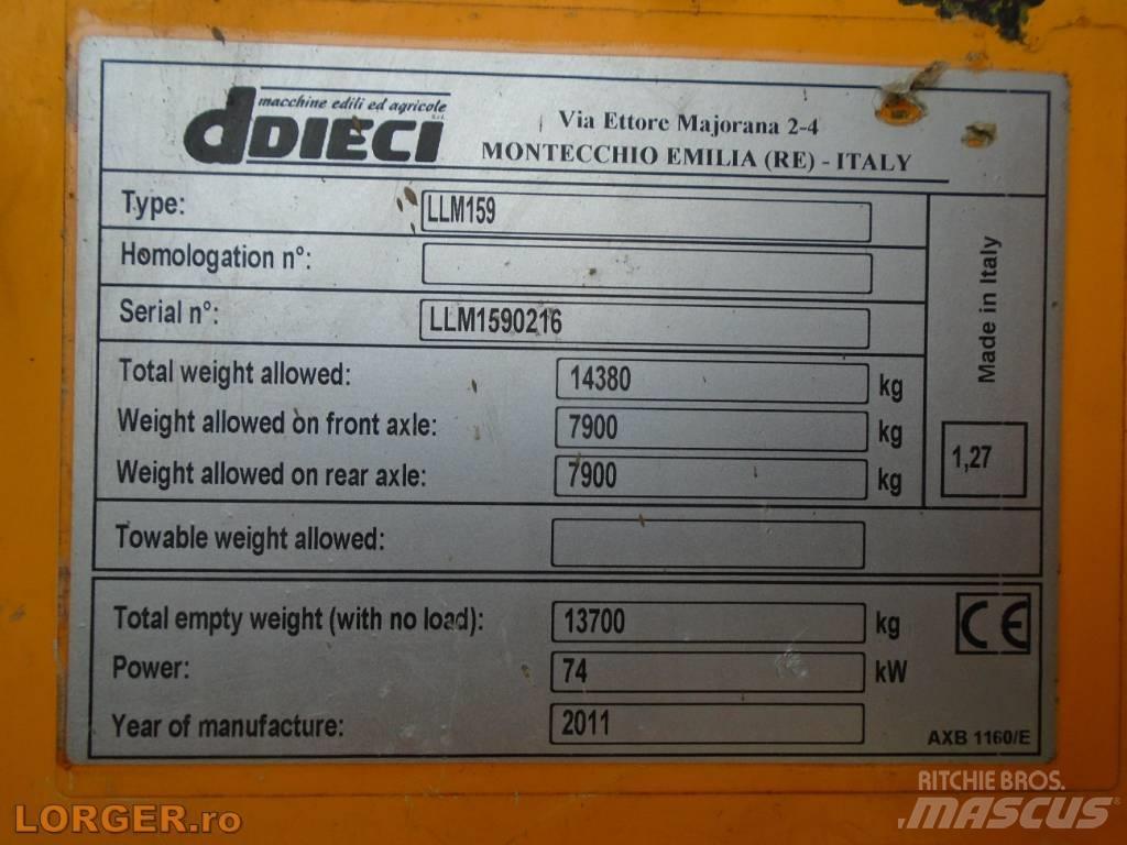 Dieci Pegasus 38.16 Sollevatori telescopici