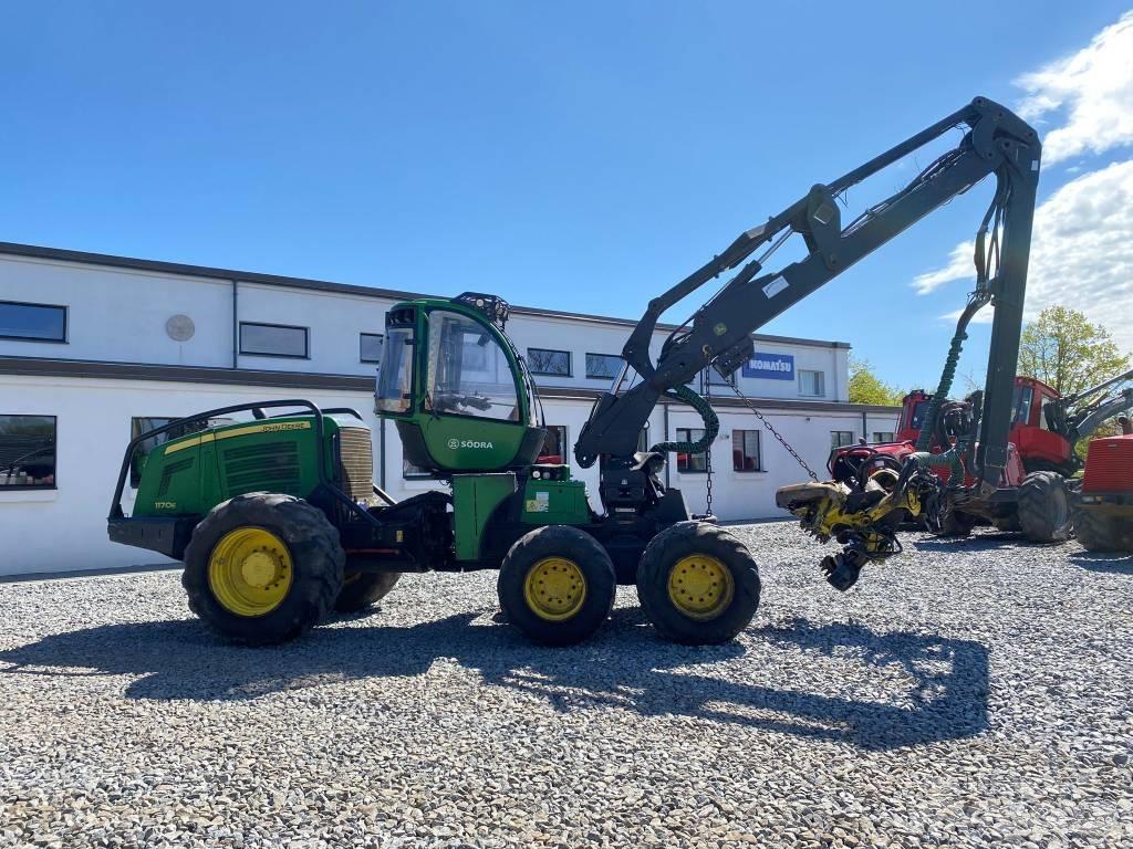 John Deere 1170 E Abbattitrici, Disboscatrici