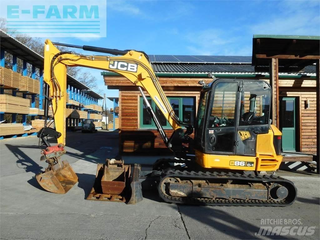 JCB 86 c-1 ( 8.775kg ) Escavatori gommati