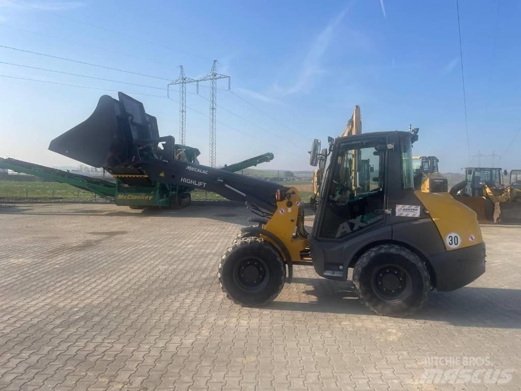 Mecalac AX 1000 Pale gommate