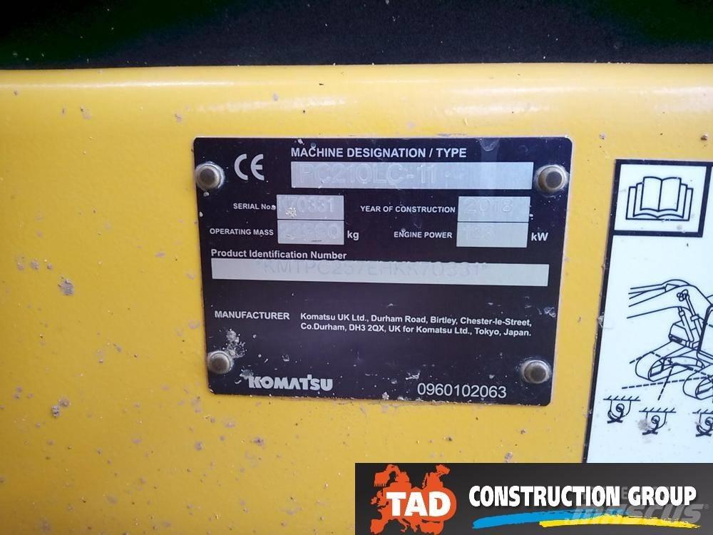 Komatsu PC210LC-11 Escavatori cingolati