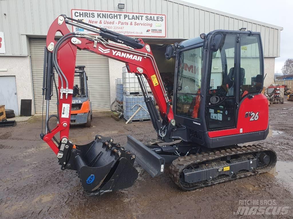 Yanmar SV26 Miniescavatori