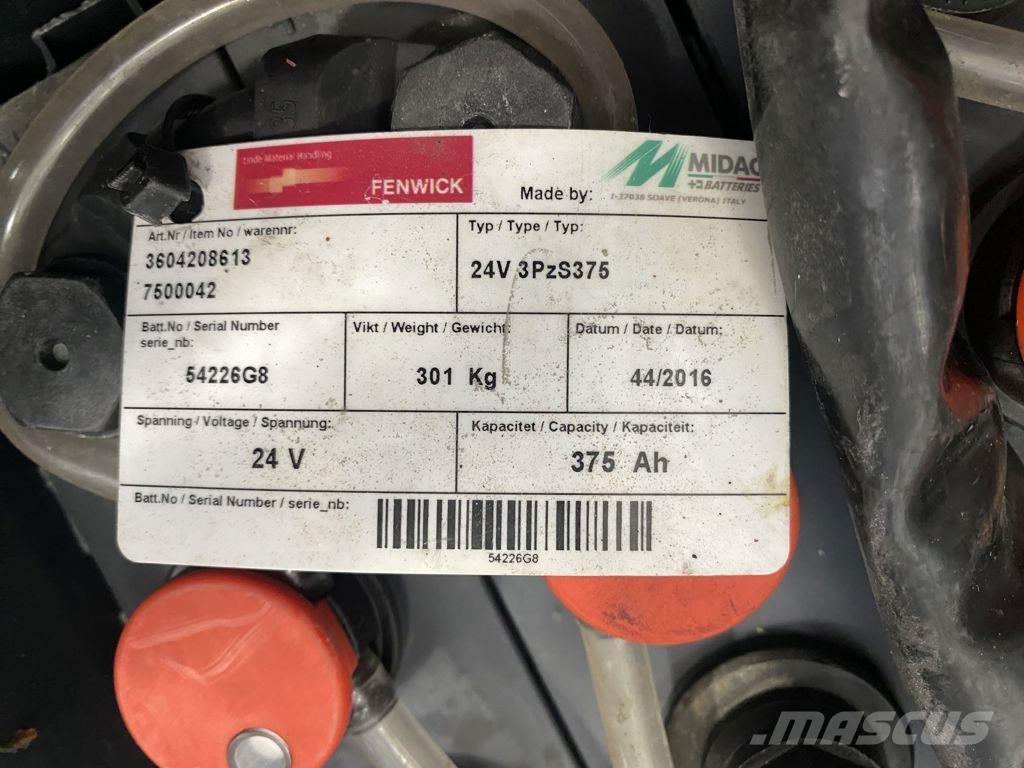 Linde L16AP I Transpallet uomo a terra