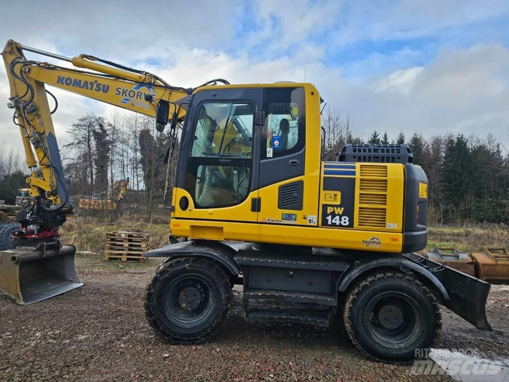 Komatsu PW148-8 Escavatori gommati