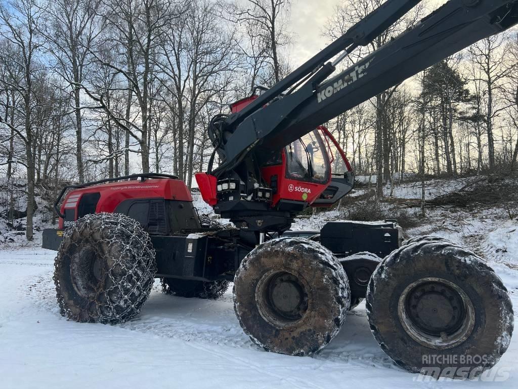 Komatsu 951 Abbattitrici, Disboscatrici