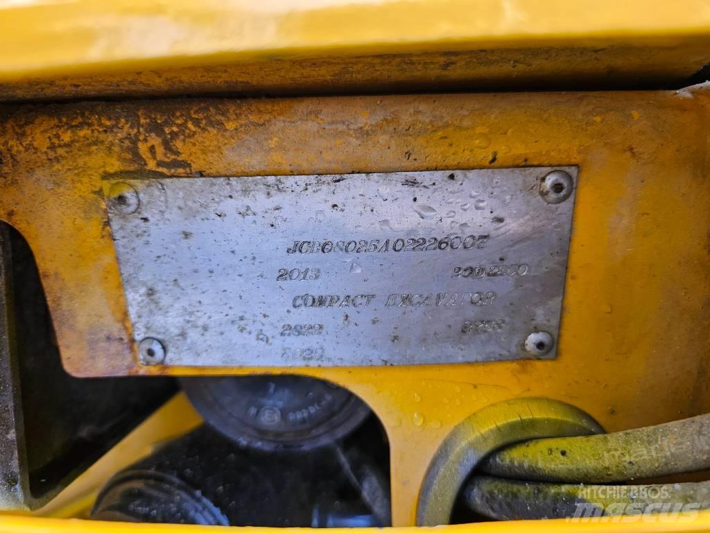 JCB 8025 ZTS Miniescavatori