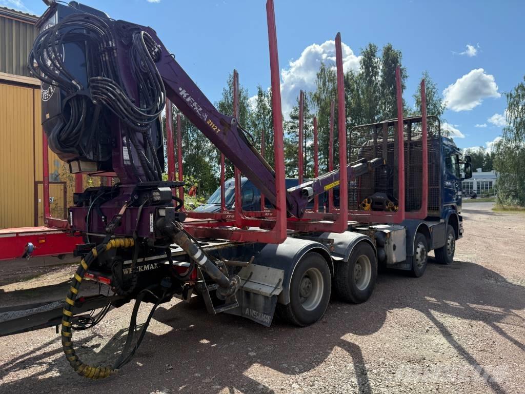Scania R 580 Camion trasporto legname