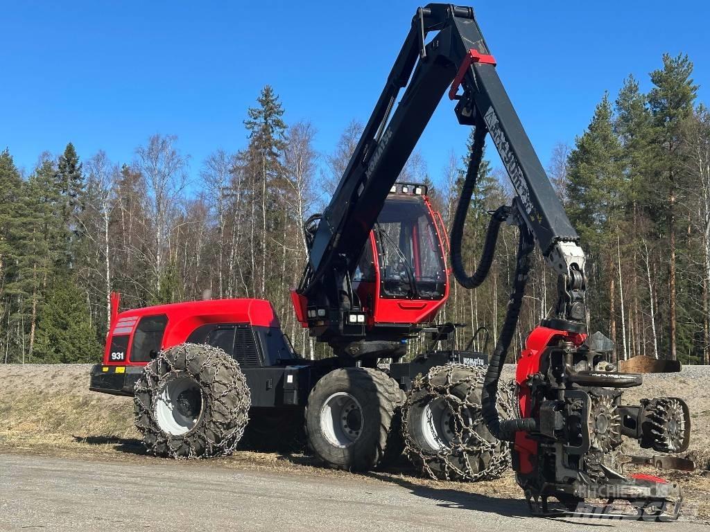 Komatsu 931 Abbattitrici, Disboscatrici