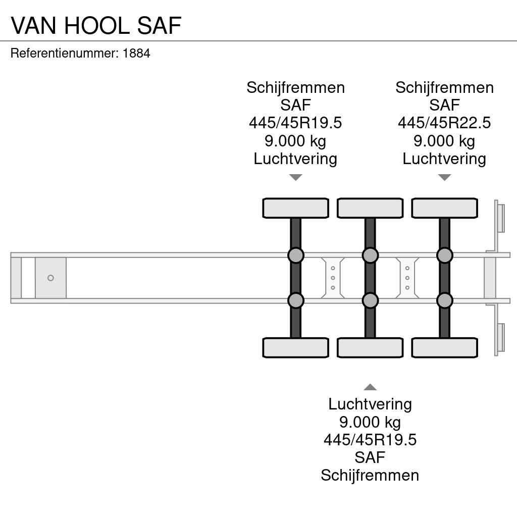 Van Hool SAF Semirimorchi tautliner