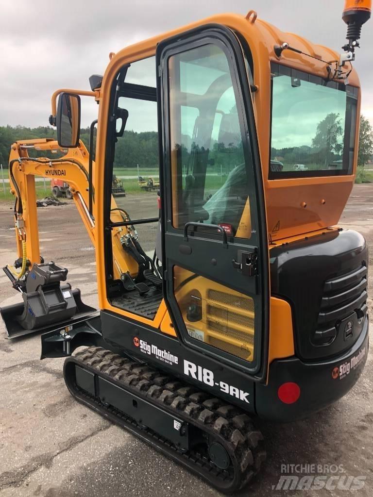 Hyundai R18 - 9AK Miniescavatori