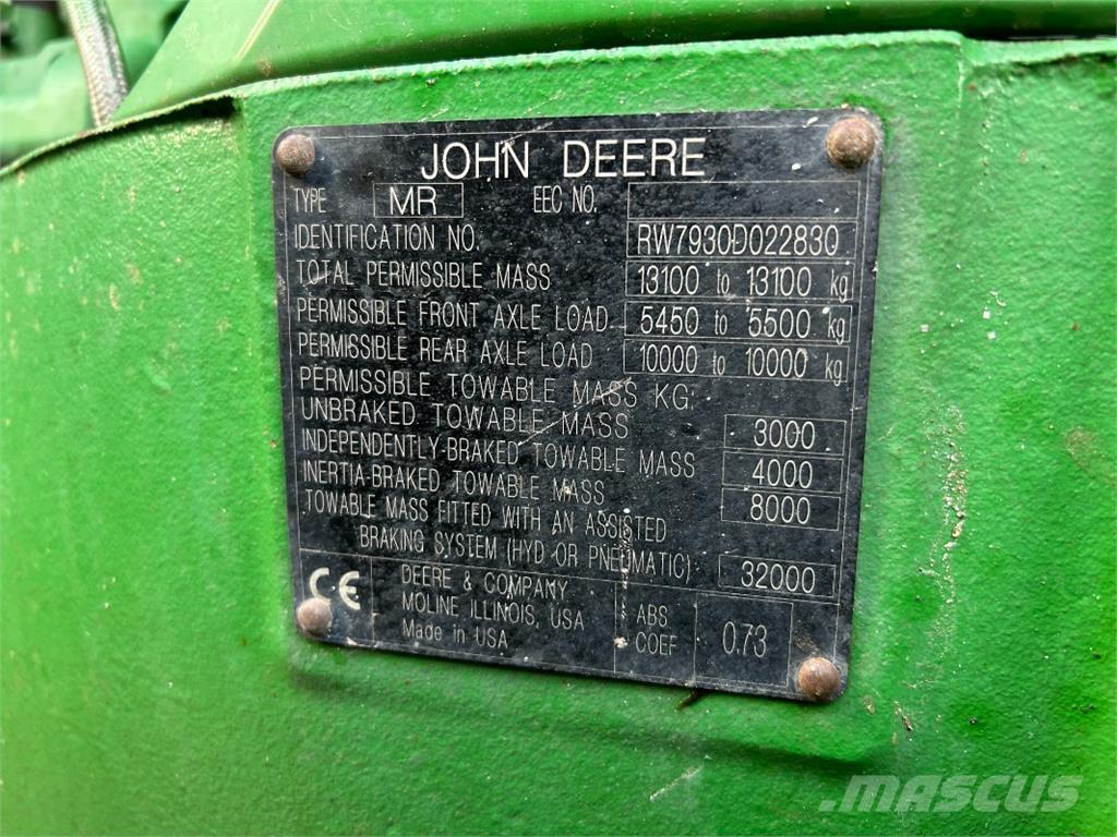 John Deere 7930 Trattori