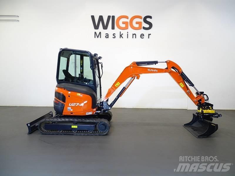 Kubota U 27-4 Miniescavatori