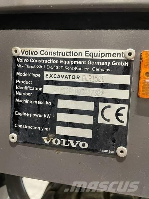 Volvo EWR150E Escavatori gommati