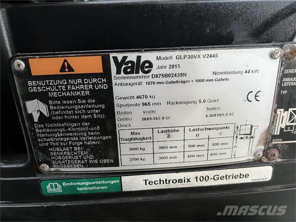 Yale GLP30VXV2445 Carrelli elevatori GPL