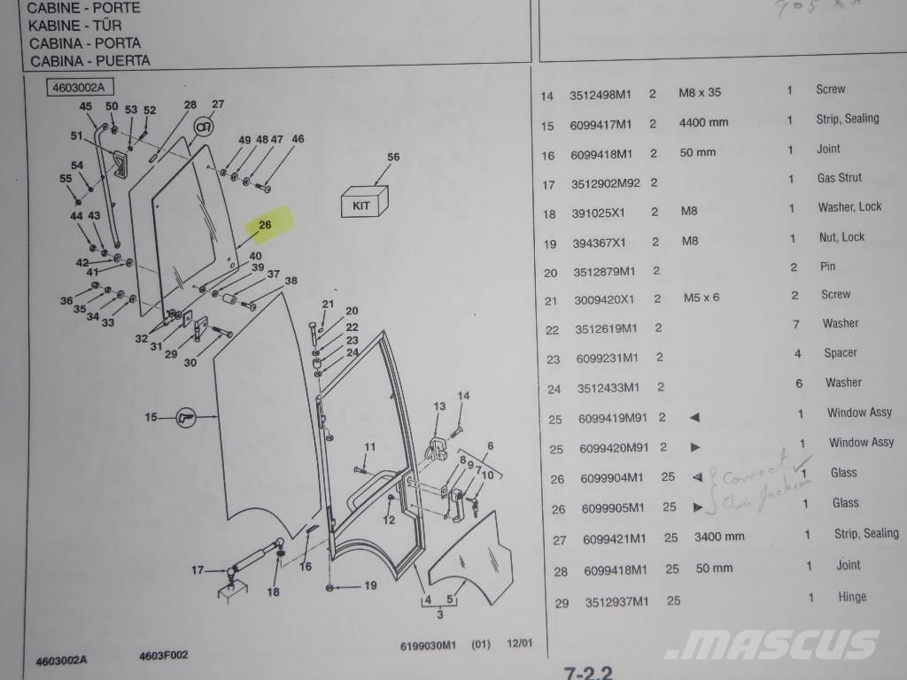 Fermec 860 Cabine e interni