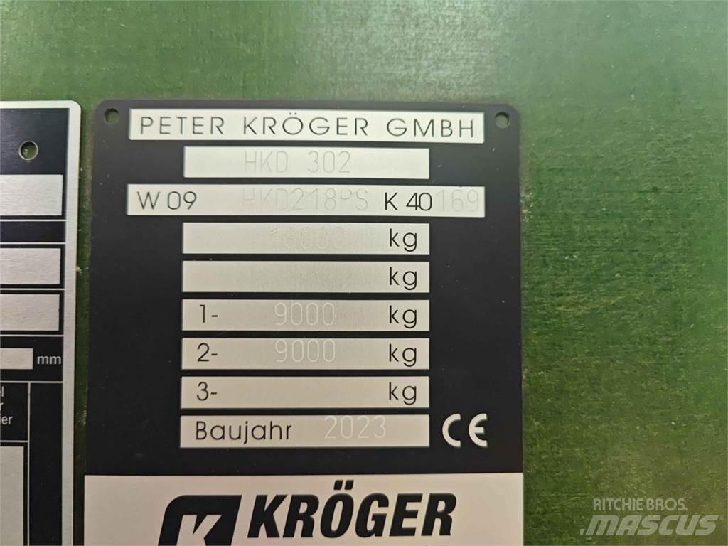 Kröger HKD 302 Rimorchi ribaltabili