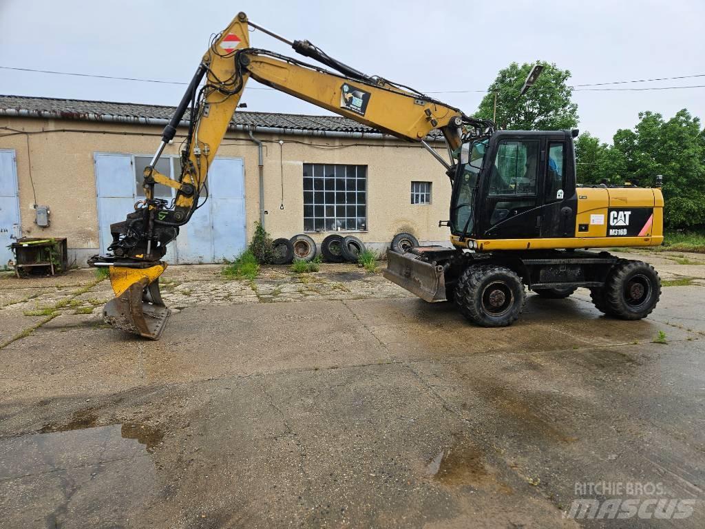CAT M 316 D Escavatori gommati