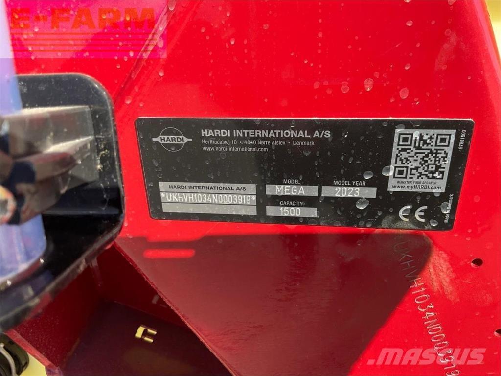 Hardi Mega 1500 Irroratrici trainate
