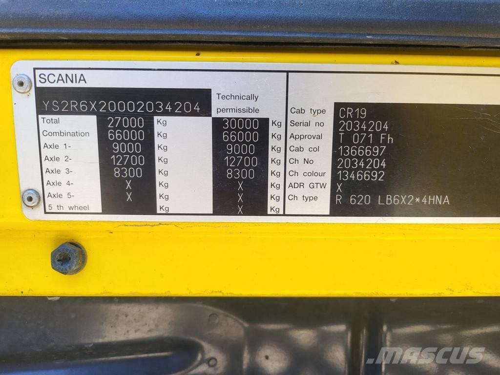 Scania R620 6X2*4 Camion ribaltabili