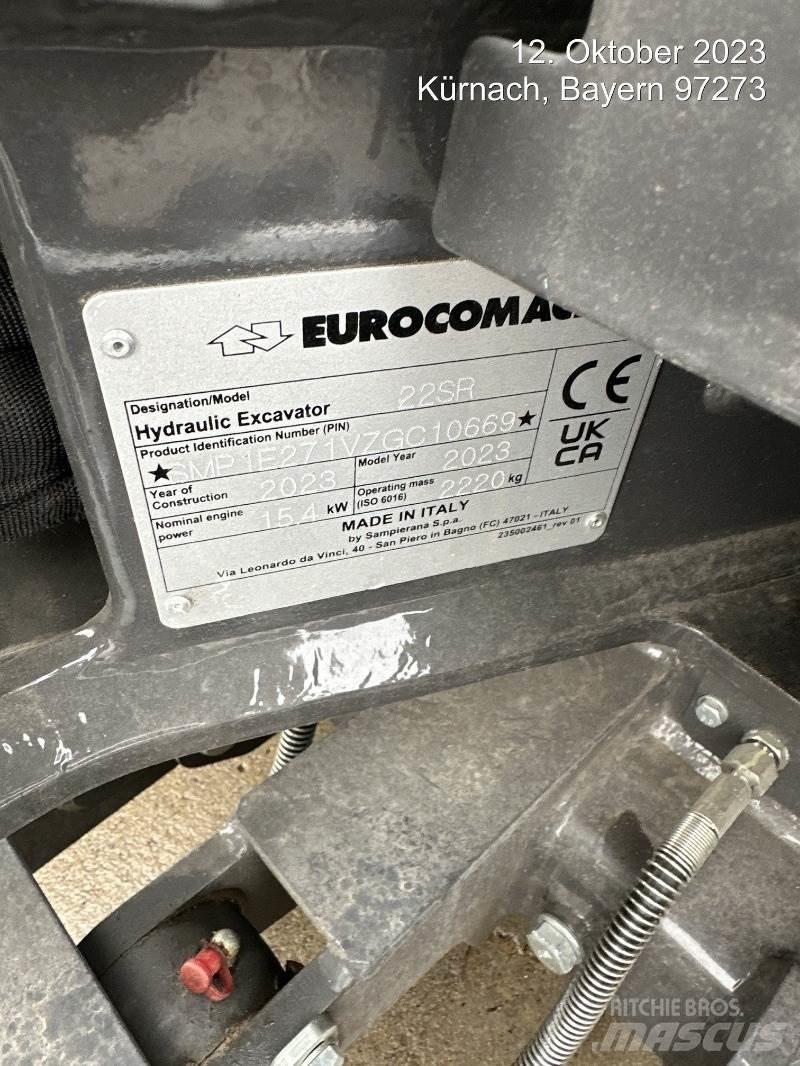 Eurocomach 22SR Miniescavatori