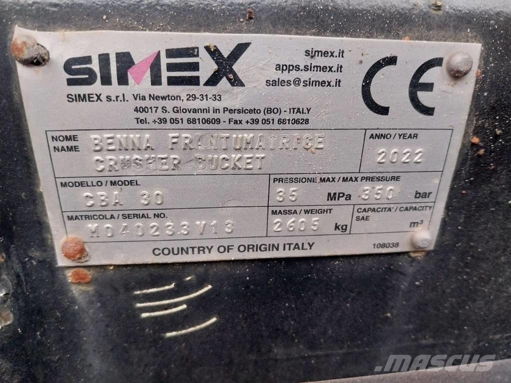 Simex CBA 30 Altri componenti