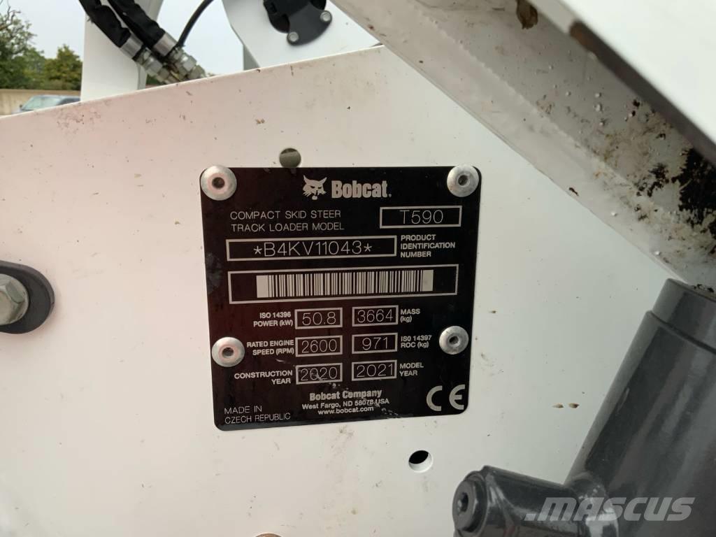 Bobcat T 590 Mini Pale Gommate