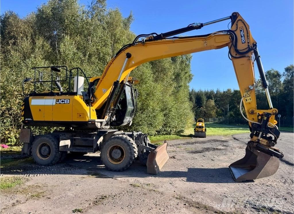JCB JS 160 W Escavatori gommati