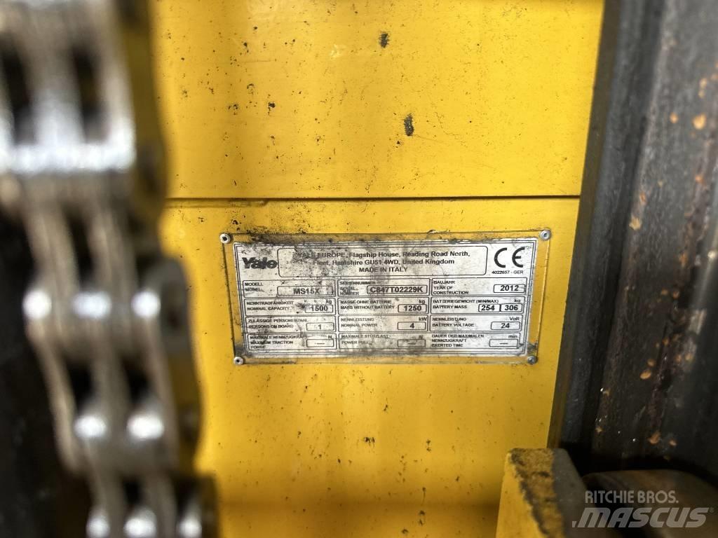 Yale ms15x Transpallet elettrici a timone
