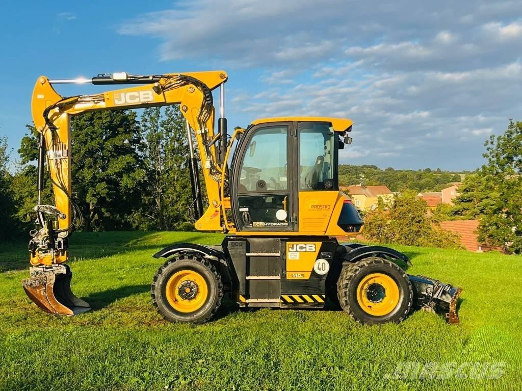 JCB 110 W Hydradig Escavatori gommati