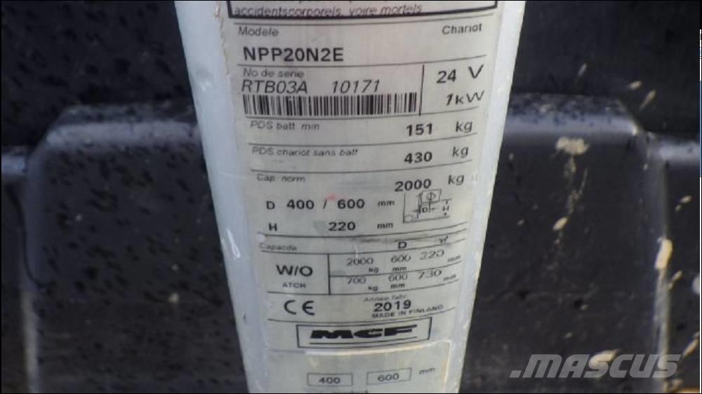 CAT NPP 20 N2E Transpallet manuale