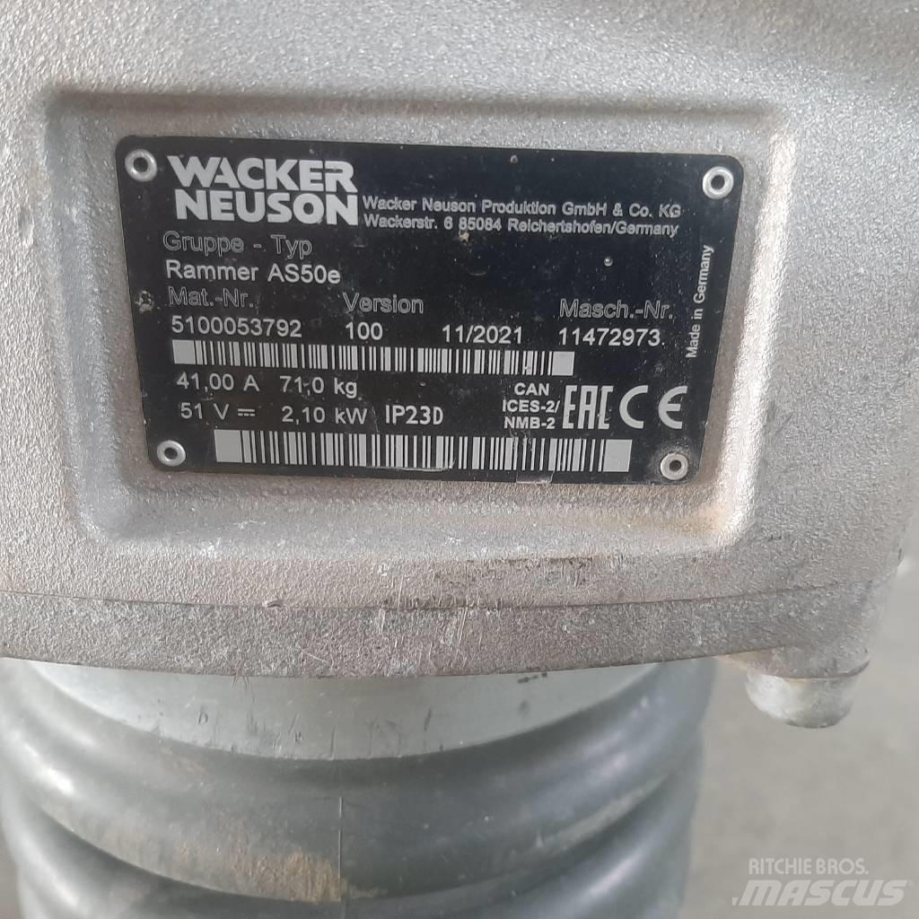 Wacker Neuson AS 50e Vibrocostipatore verticale