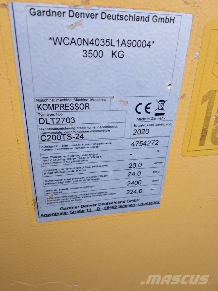Compair C200 TS - 24 Compressori