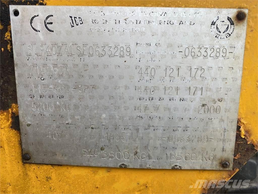 JCB 407 Pale multiuso