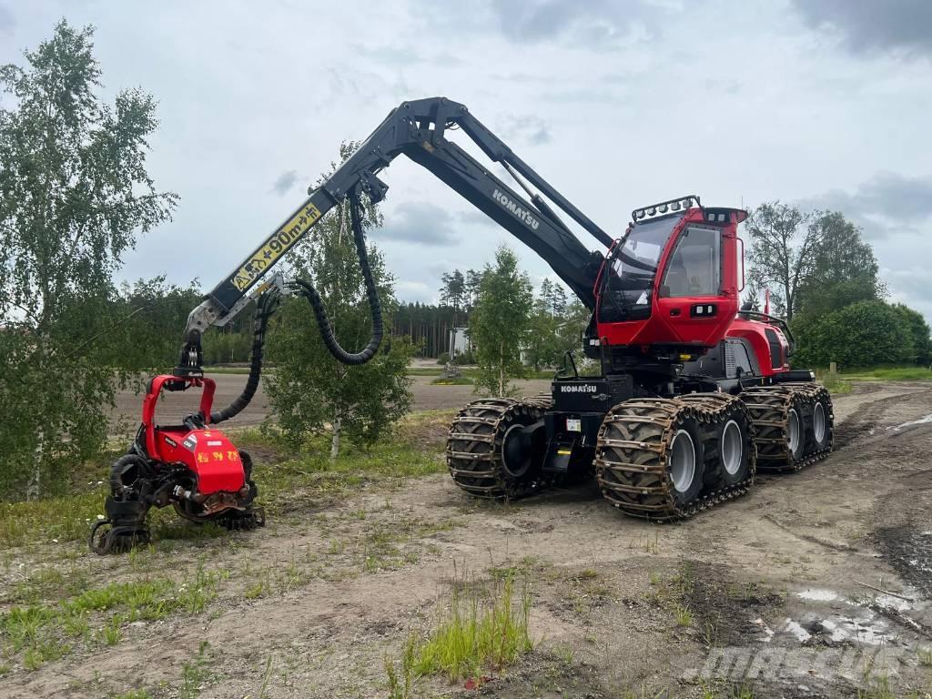 Komatsu 951 XC Abbattitrici, Disboscatrici