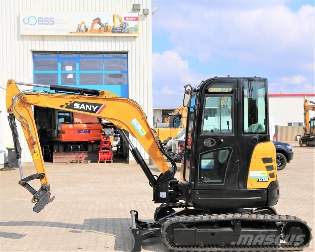 Sany SY 35 U Miniescavatori