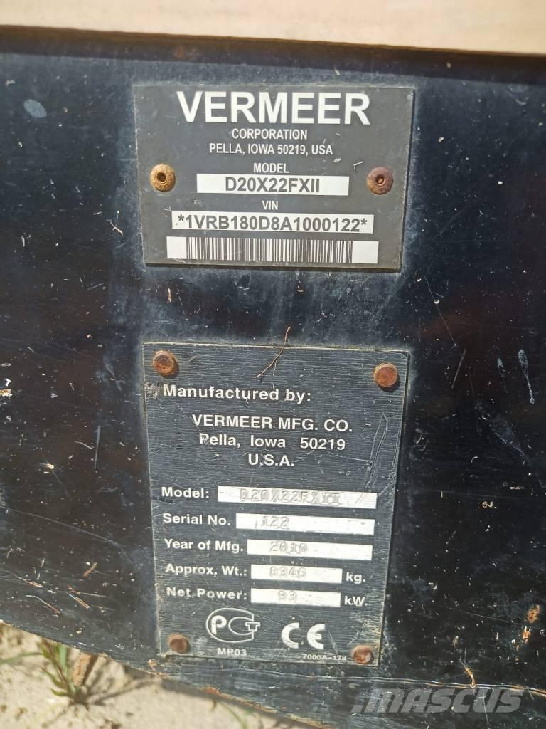 Vermeer 20x22SII Macchina per perforazione orizzontale controllata