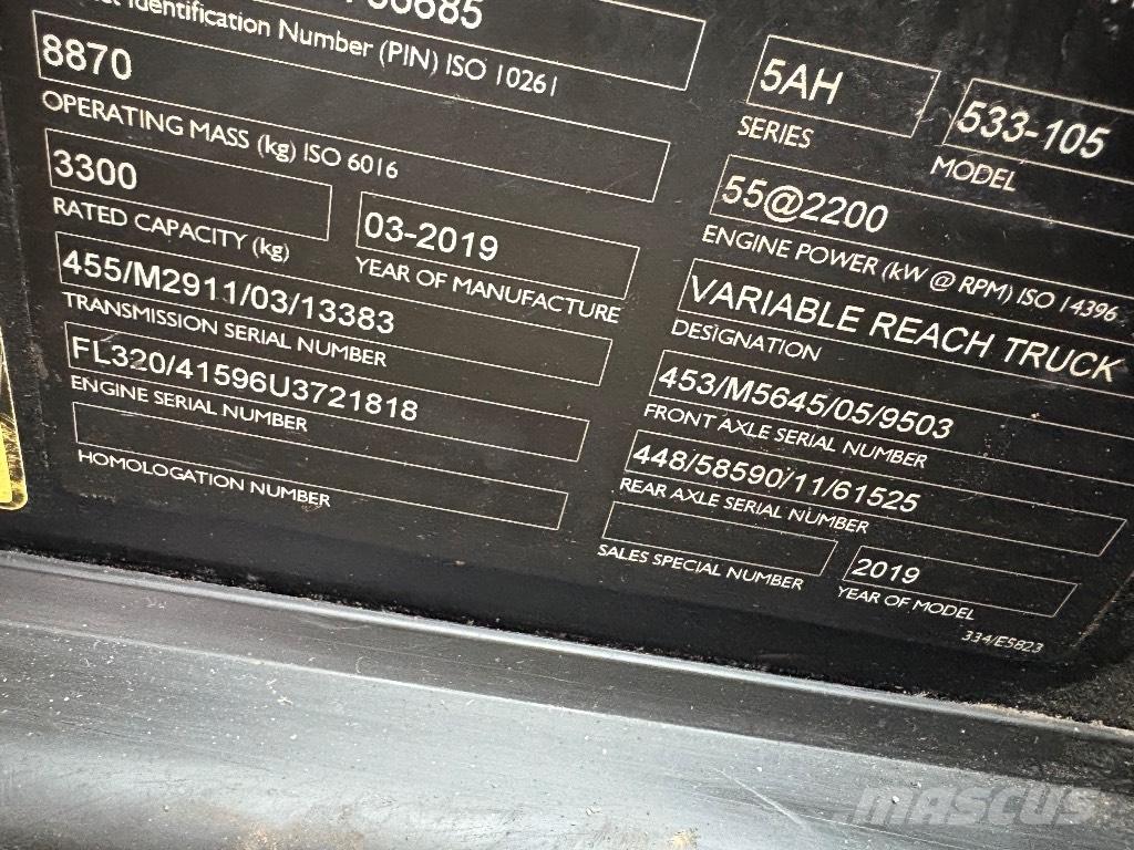 JCB 533-105 Sollevatori telescopici