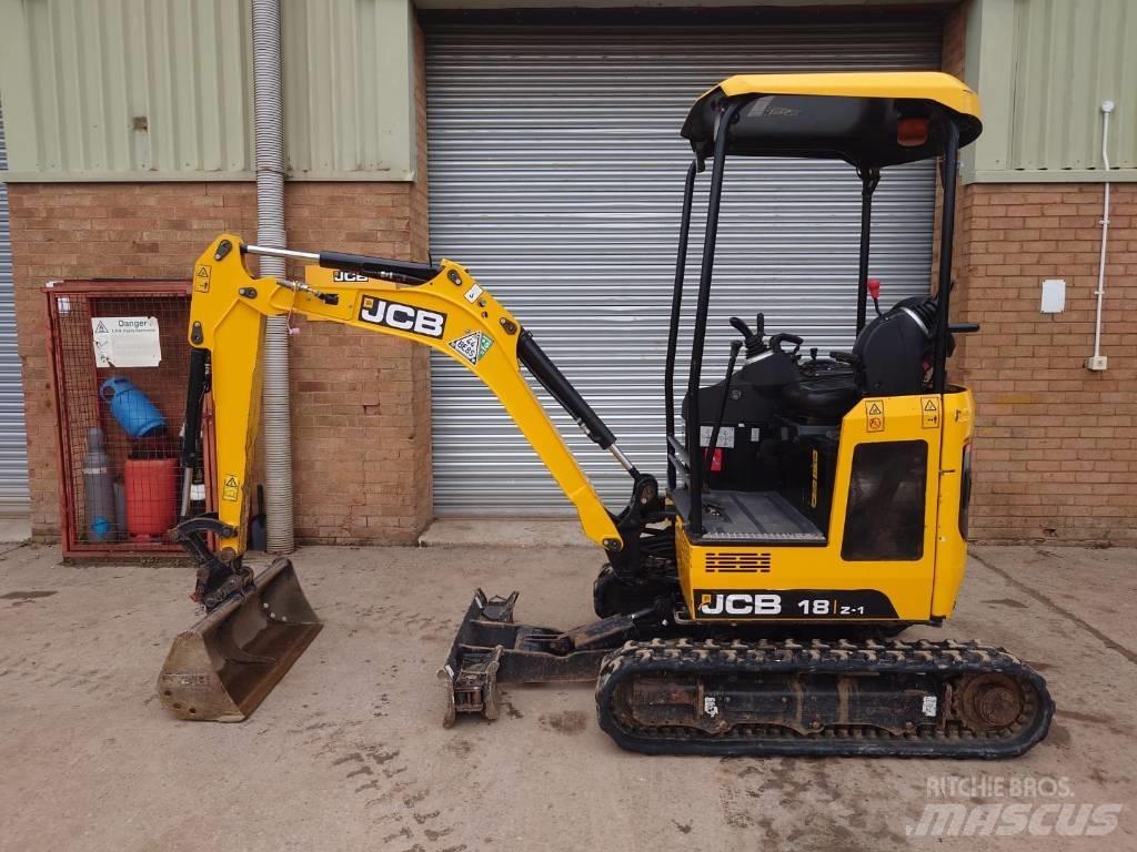 JCB 18 Z Miniescavatori