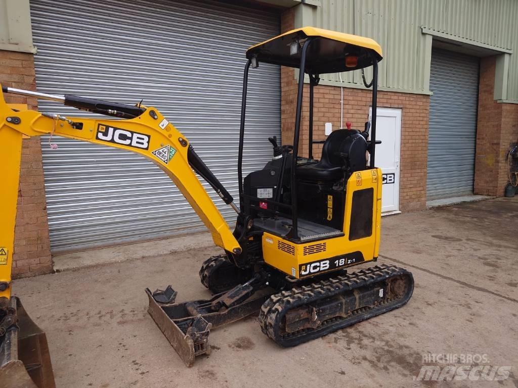 JCB 18 Z Miniescavatori