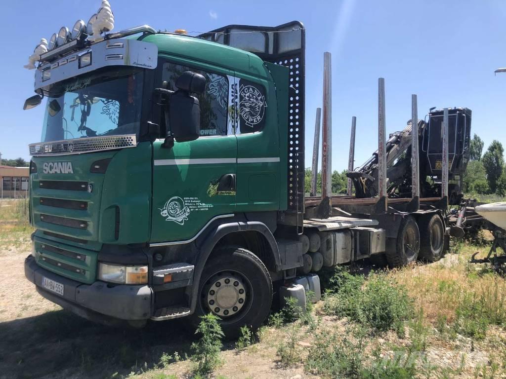 Scania R 480 Camion trasporto legname