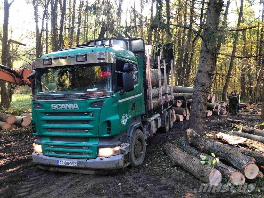 Scania R 480 Camion trasporto legname