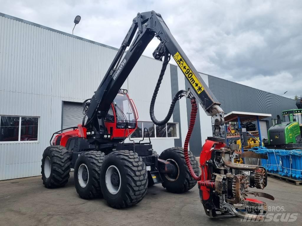 Komatsu 951 Abbattitrici, Disboscatrici