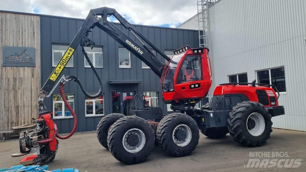 Komatsu 951 Abbattitrici, Disboscatrici