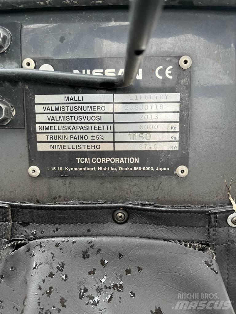 Nissan L1 F6 F70 Y Carrelli elevatori diesel