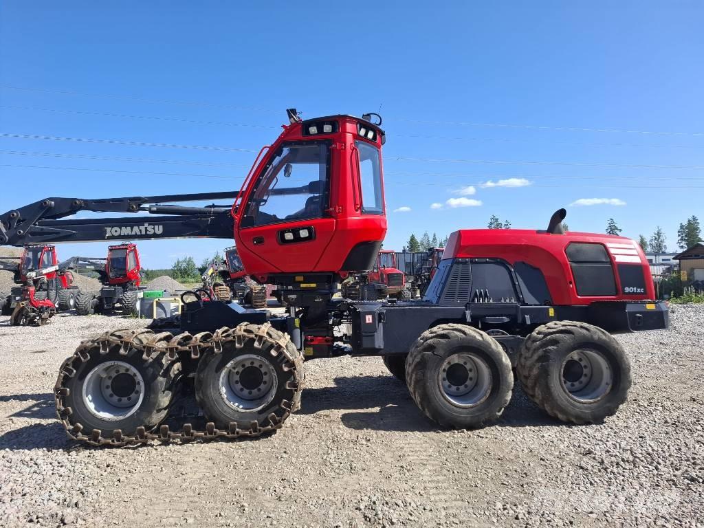 Komatsu 901 XC Abbattitrici, Disboscatrici