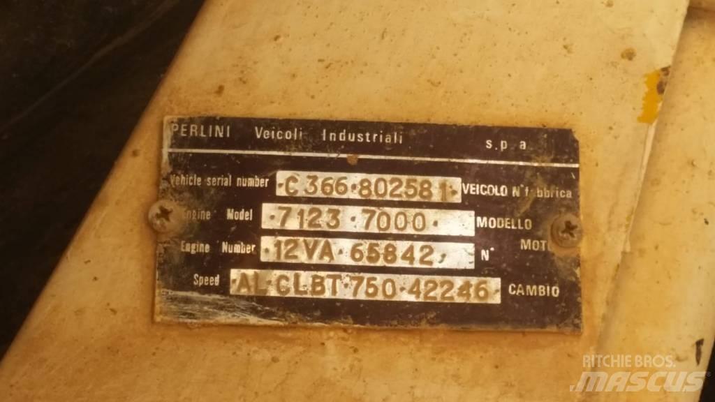 Perlini (ricambi) 366 Dumper a telaio rigido