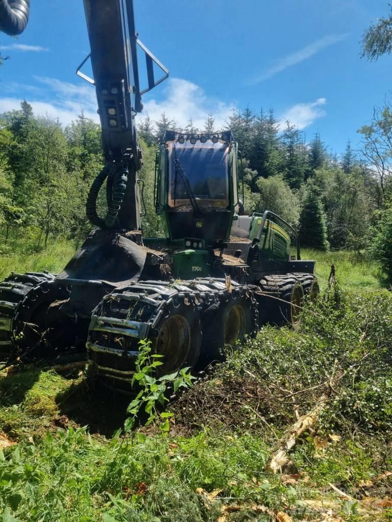 John Deere 1170 G Abbattitrici, Disboscatrici