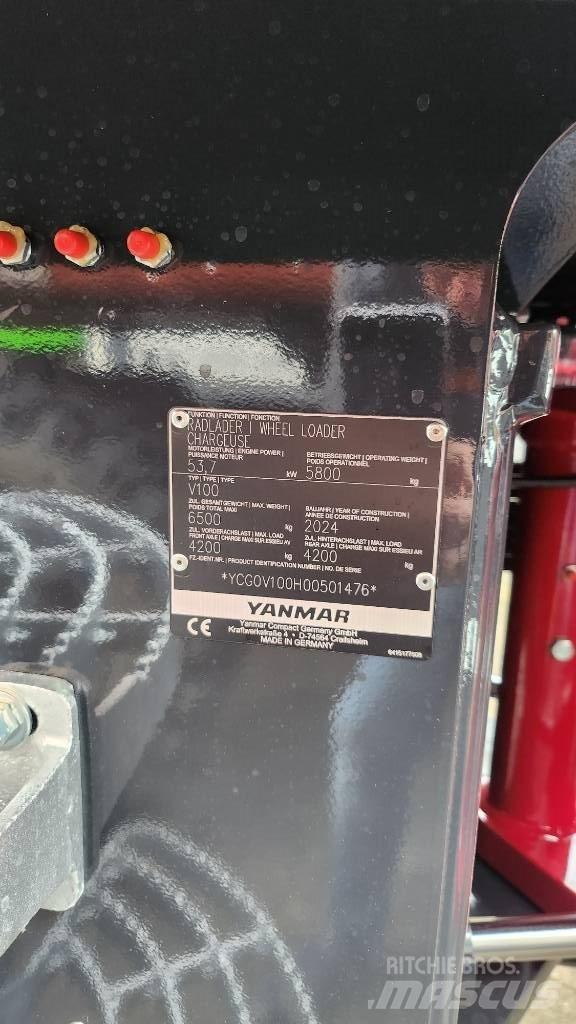 Yanmar V100/5 Pale gommate