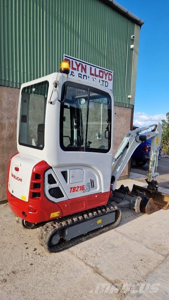 Takeuchi TB 216 A Miniescavatori