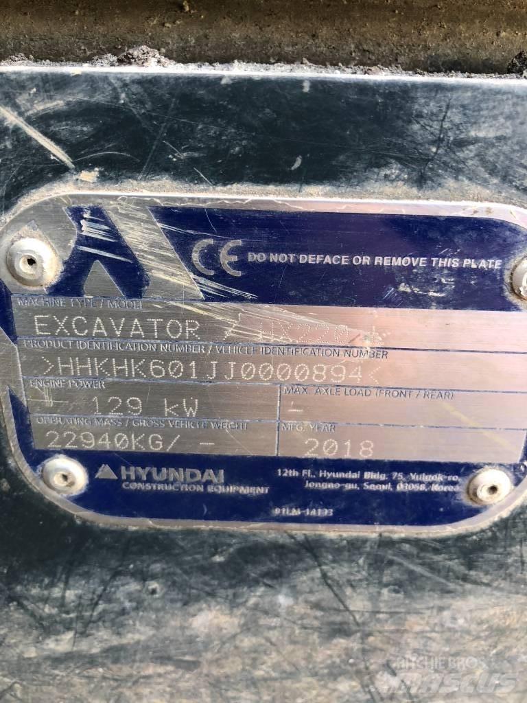 Hyundai HX 220 L Escavatori cingolati